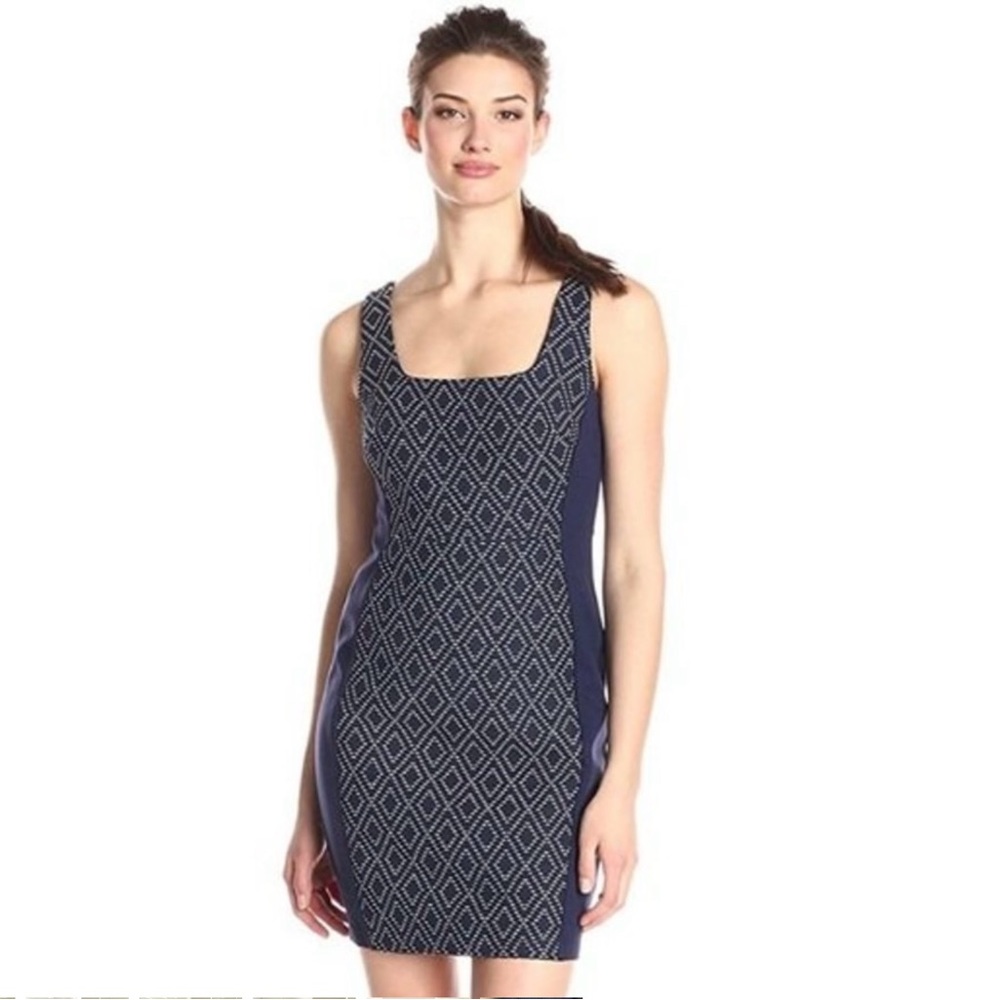 Bailey 44 Island Hopping Jacquard Sleeveless Sheath Dress